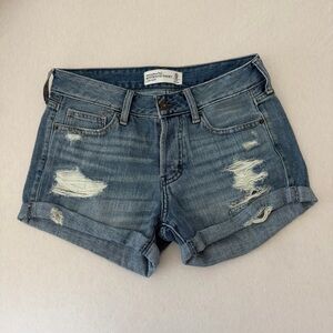 Abercrombie & Fitch Boyfriend Shorts Low Rise